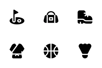 Sport und Fitness Symbolpack