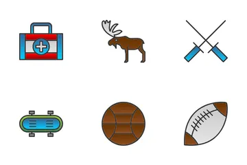 Sports And Adventure Icon Pack