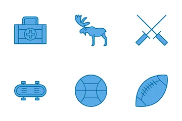 Sports And Adventure Icon Pack