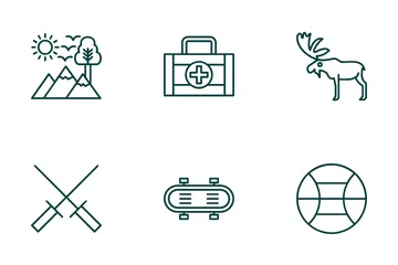 Sports And Adventure Icon Pack