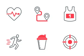 Sports And Fitness Icon Pack