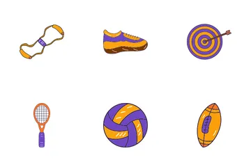 Sports Equipment Icon Pack