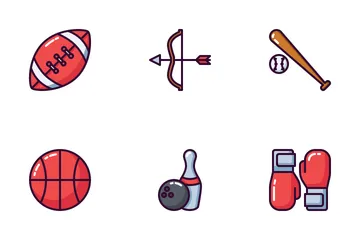 Sports Equipment Icon Pack