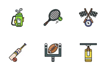 Sports Equipment Icon Pack