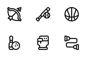 Sports Equipment Icon Pack