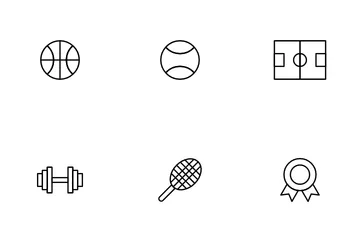 Sports Equipment Icon Pack