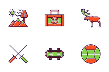 Sports et aventure Icon Pack