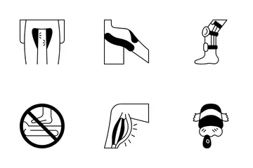 Sports Injuries Icon Pack