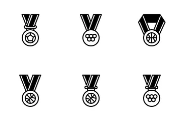 Sports Medals (style 1 Icon Pack