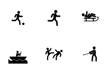 Sports People Icon Pack