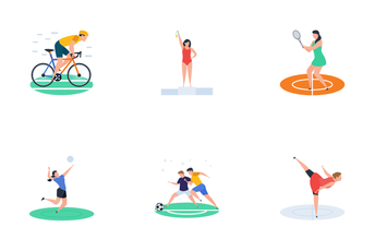 Sports Person Icon Pack