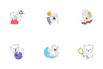 Sports Stickers Icon Pack