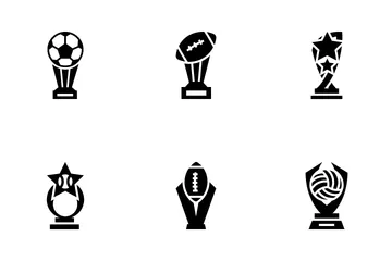 Sports Trophies Icon Pack