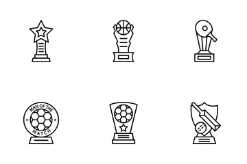 Sports Trophy Icon Pack