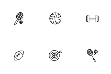 Sportspiele Symbolpack