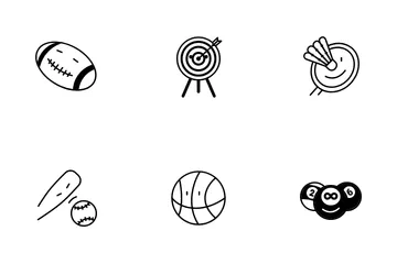 Sportspiele Symbolpack