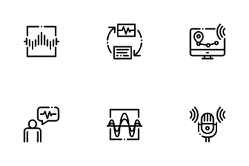 Stimmenkontrolle Symbolpack