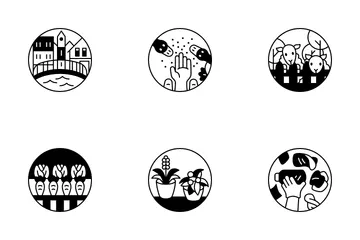 Spring Activities Icon Pack