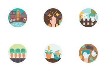 Spring Activities Icon Pack