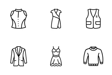 Spring Clothes Icon Pack