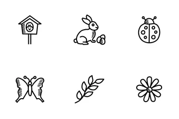 Spring Doodles Icon Pack