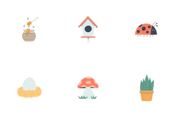 Spring Elements Icon Pack