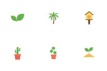 Spring Flat Vol 1 Icon Pack
