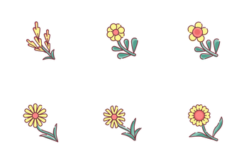 Spring Flowers Icon Pack