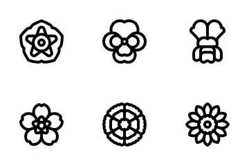 Spring Flowers Icon Pack