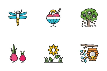 Spring Season Icon Pack