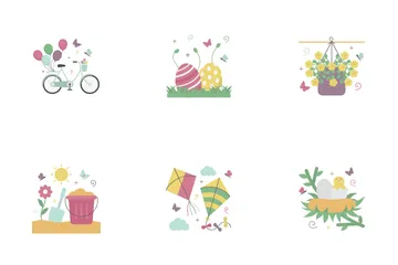 Spring Stickers Vol 1 Icon Pack