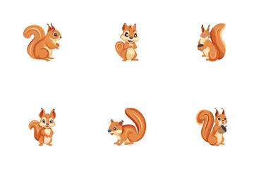 Squirrel Icon Pack