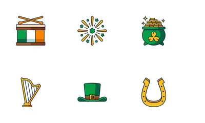 St Patricks Day Icon Pack