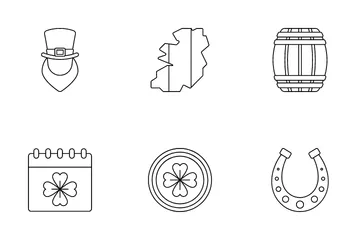 St Patrick's Day Icon Pack