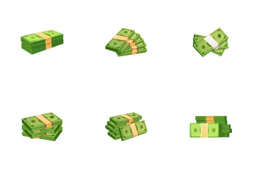 Stack Of Money Icon Pack