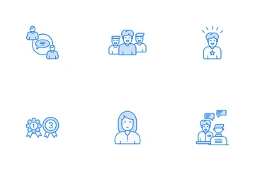 Staff Management Icon Pack