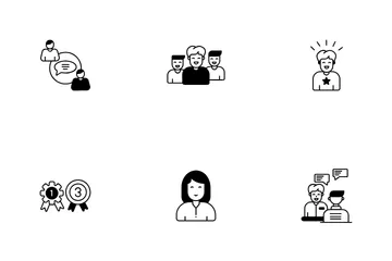 Staff Management Icon Pack