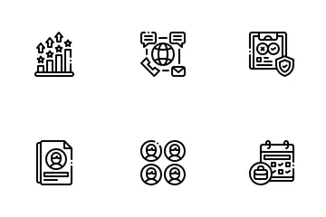 Staff Management Icon Pack