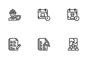 Staff Management Icon Pack