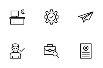 Staff Management Icon Pack