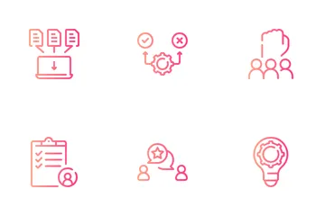 Stakeholder Management Icon Pack