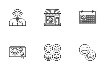 Stand Up Comedy Icon Pack