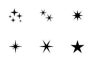 Star Shiny Bright Icon Pack