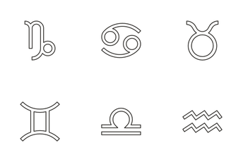 Star Sign Icon Pack