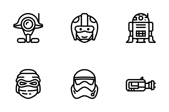 Jar Jar Binks Icon, Star Wars Characters Iconpack