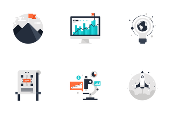 Startup And New Business Icon Pack