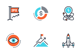  Startup And New Business Icon Pack