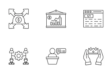 Startup & Business Icon Pack
