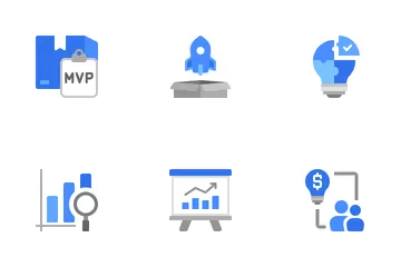 Empezar un negocio Paquete de Iconos
