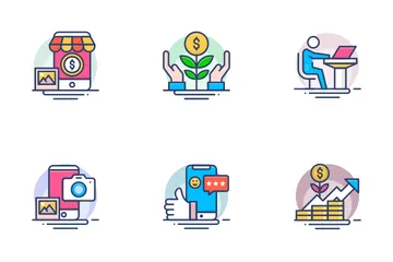 Startup & Business Icon Pack